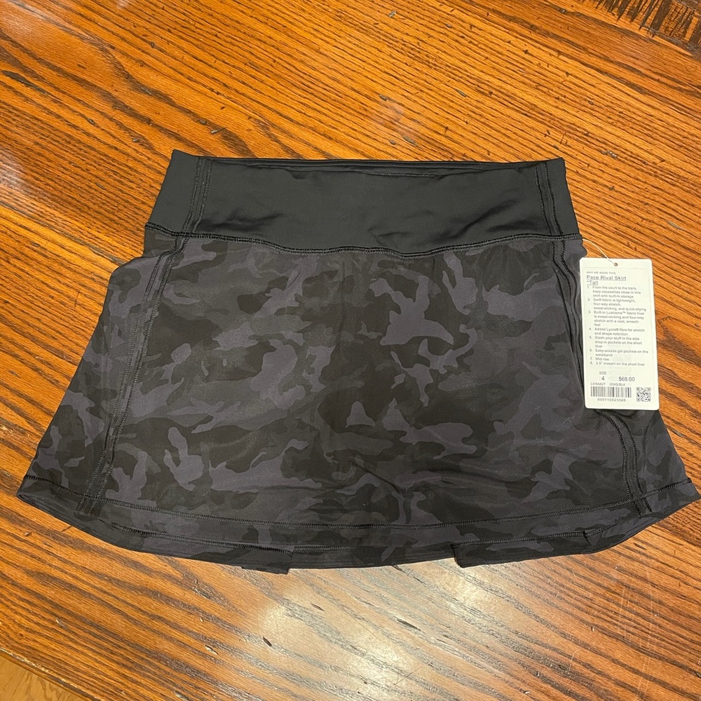Lululemon Pace Rival Skirt-NWT